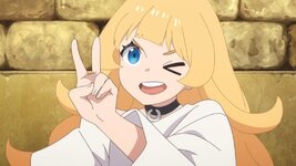 wink peace hand sign  Hime-sama Goumon no Jikan Desu Ep 16 @8;31.jpg