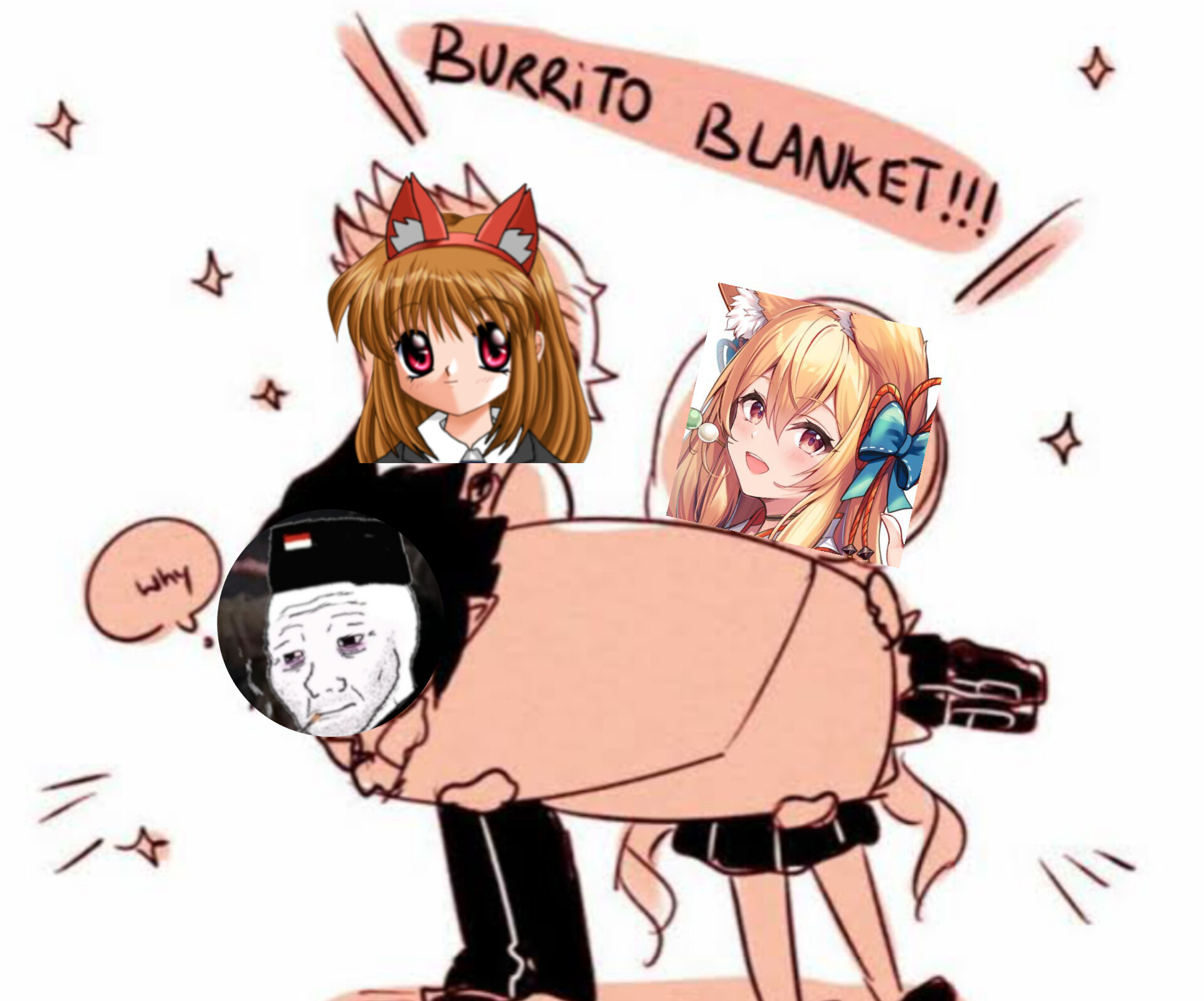 burrito blanket BasicHuman