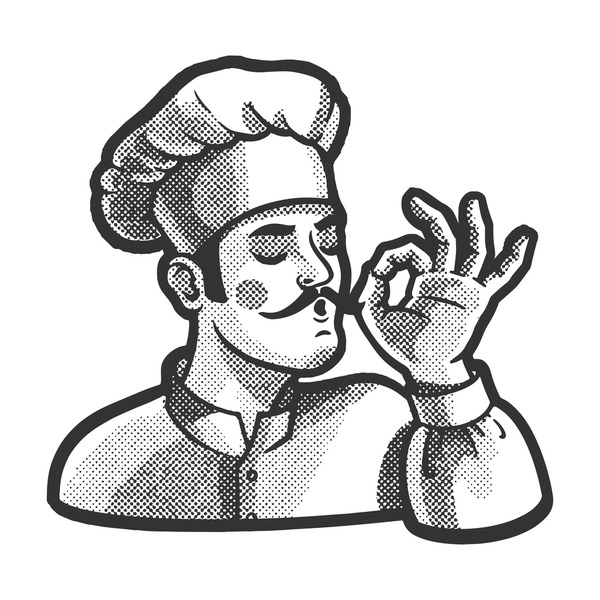 bellissimo-gesture-chef-cook-sketch-600nw-2187818421.jpg