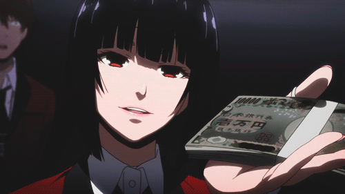 Download Compulsive Gambler Anime Kakegurui Gif - Gif Abyss