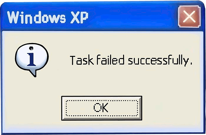 Task Failed Successfully