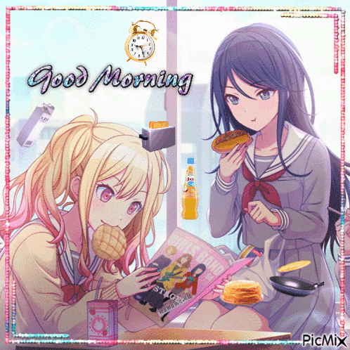 good-morning-ichika-hoshino.gif