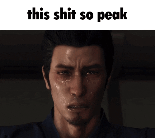 this-shit-so-peak-kiryu-kazuma.gif