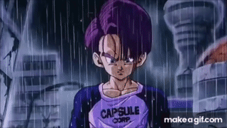 History of Trunks: Future Gohan's Death on Make a GIF