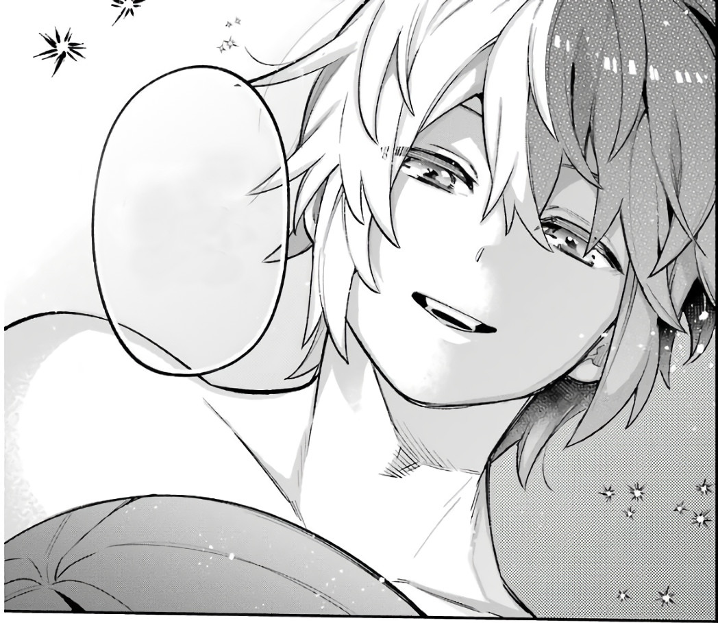 Blade going full Shoujo manga mode.