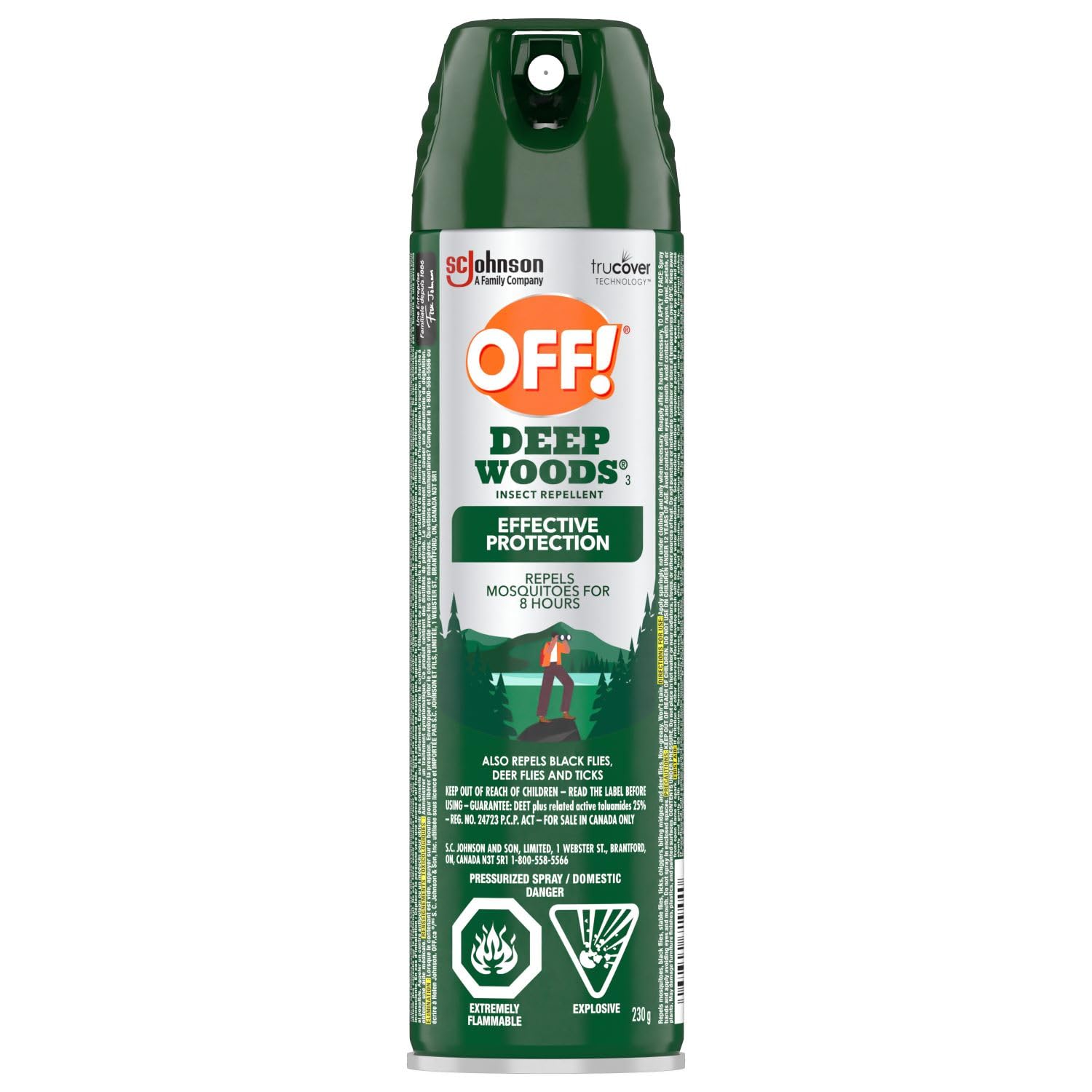 Deep Woods Insect Repellent - 230 G Off!