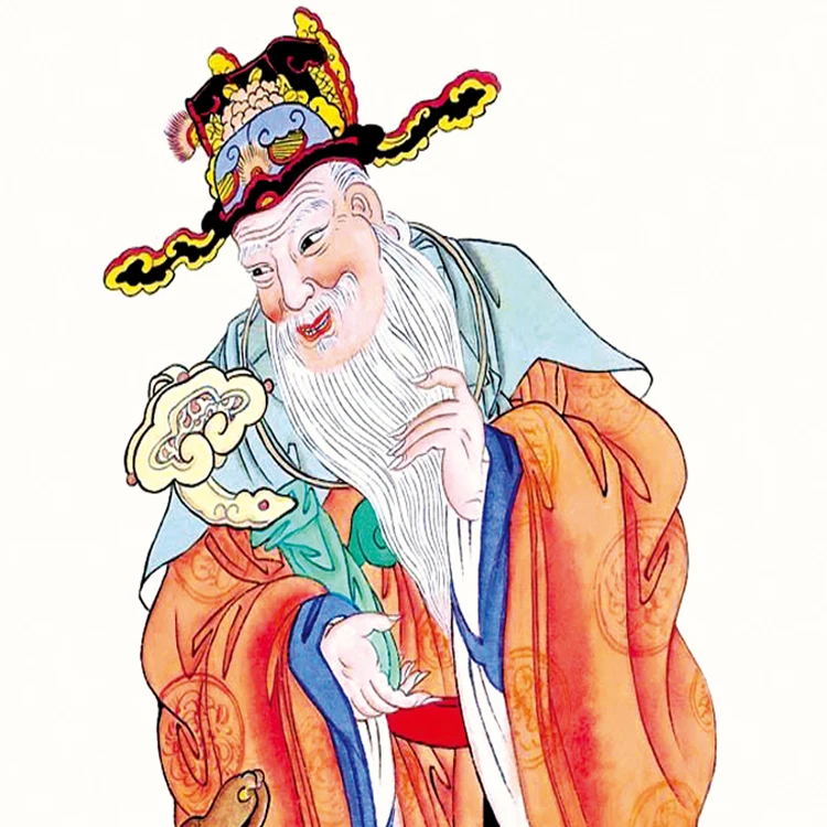 New-Design-Large-Murals-Traditional-Chinese-Painting-Ancient-old-man-Portrait-Deer-Wall-Picture-Frame-Silk.jpg