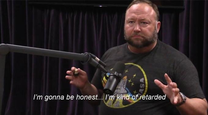 r/WorldOfWarships - Alex Jones holding a microphone