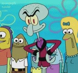 spongebob-squidward-tentacles.gif