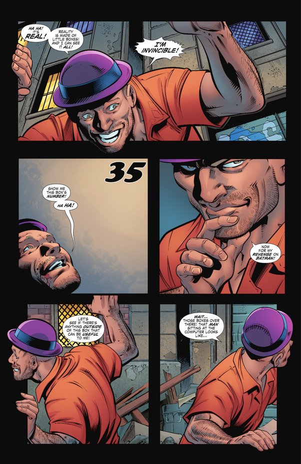 What powers did the hat that Mr. Mxy have Calendar Man in Batman/Superman  #22 have? - Quora